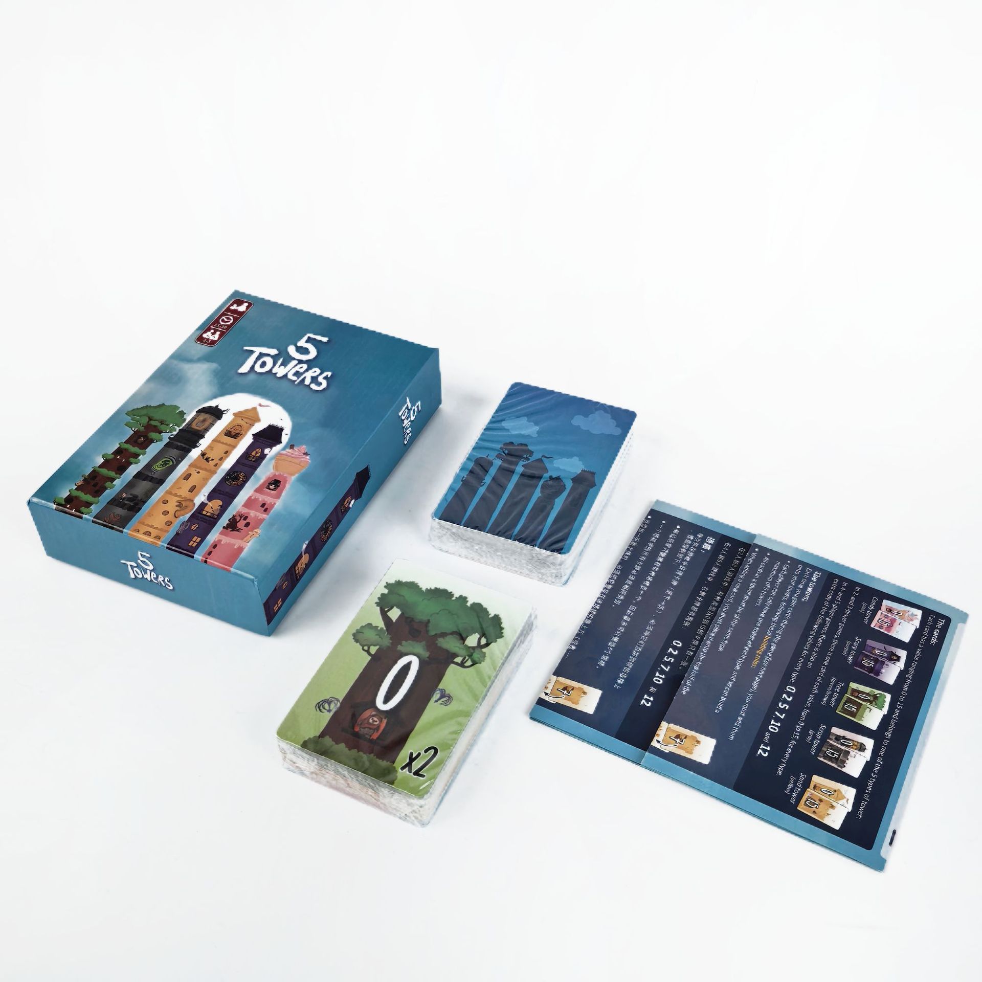 5 Towers Strategy Stacking Tow - огляд і ціна Strategy Board Game