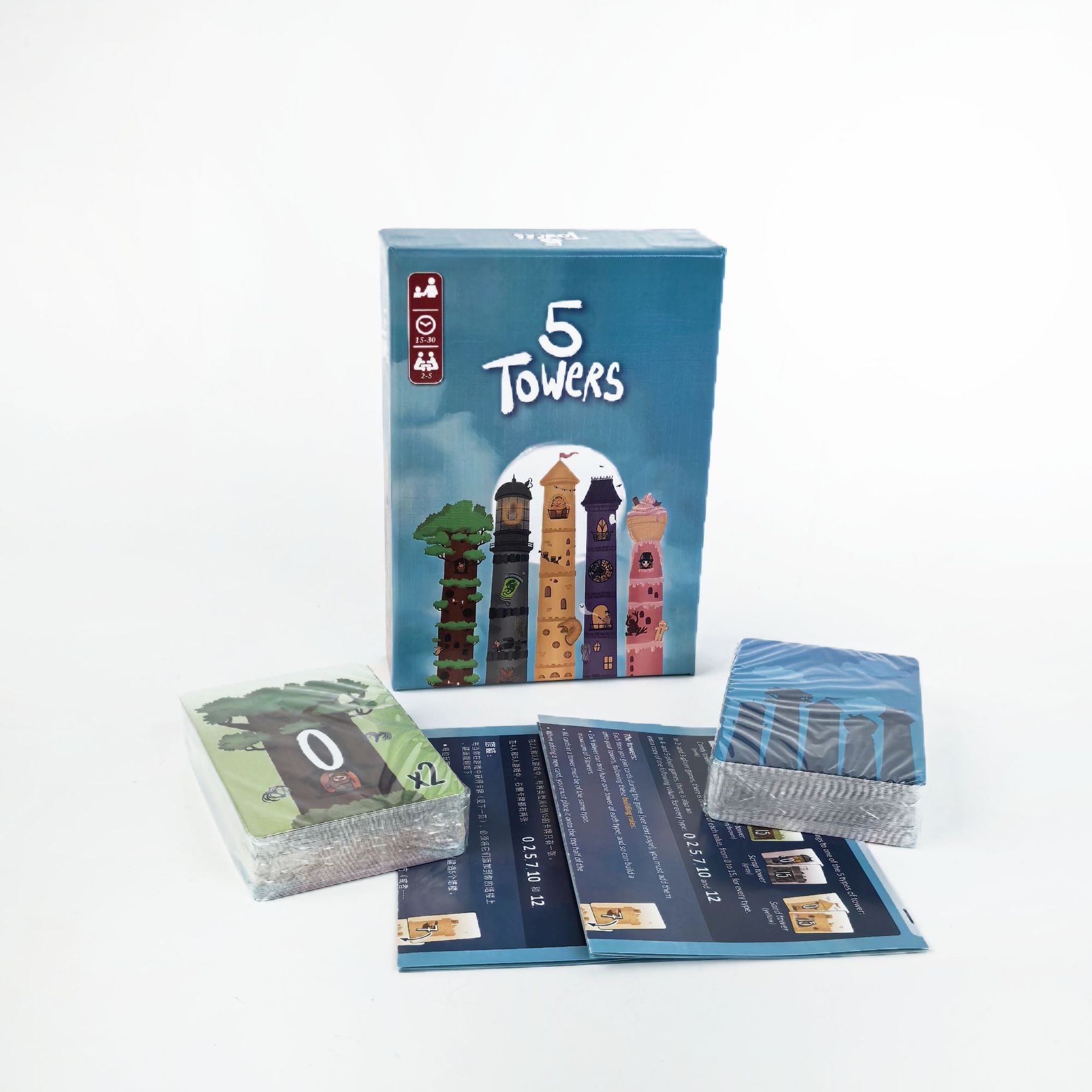 5 Towers Strategy Stacking Tow - огляд і ціна Strategy Board Game