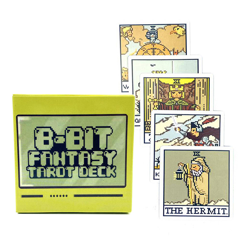 1Box 8 Bit Fantasy Tarot Deck  - огляд і ціна Board Game Of Life