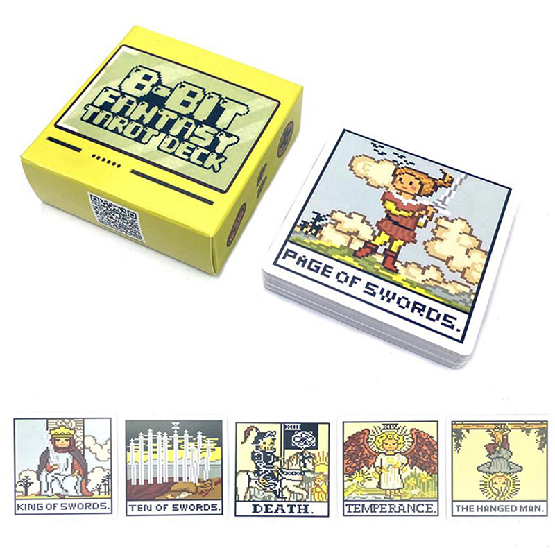 1Box 8 Bit Fantasy Tarot Deck  - огляд і ціна Board Game Of Life