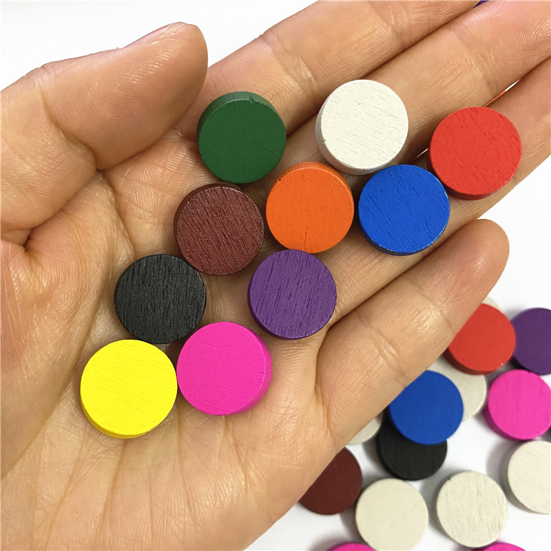 100 Pieces Diameter 15*5 MM Wo - огляд і ціна Board Game Catan
