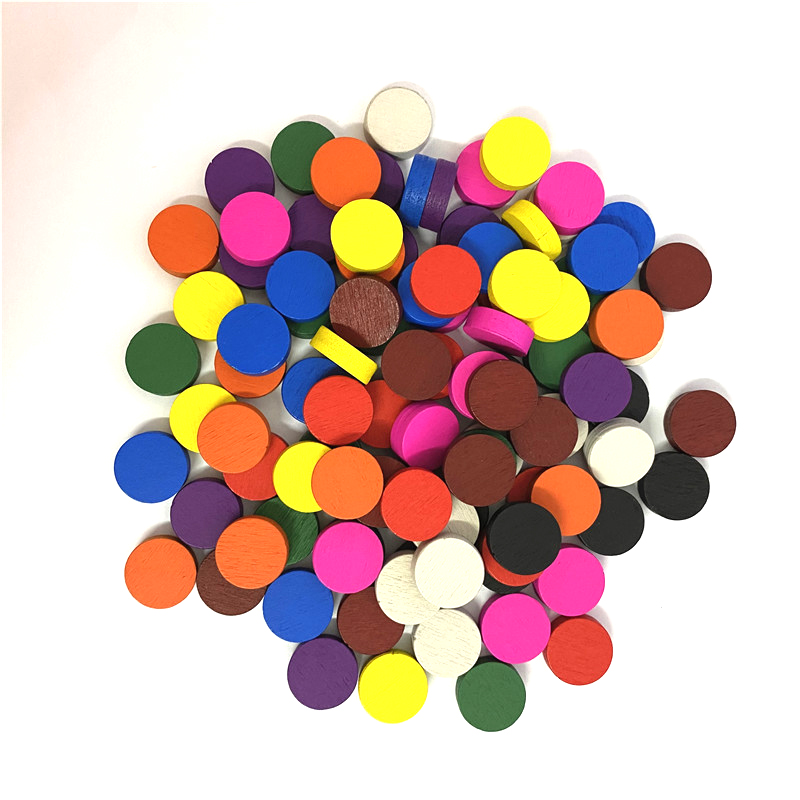 100 Pieces Diameter 15*5 MM Wo - огляд і ціна Board Game Catan