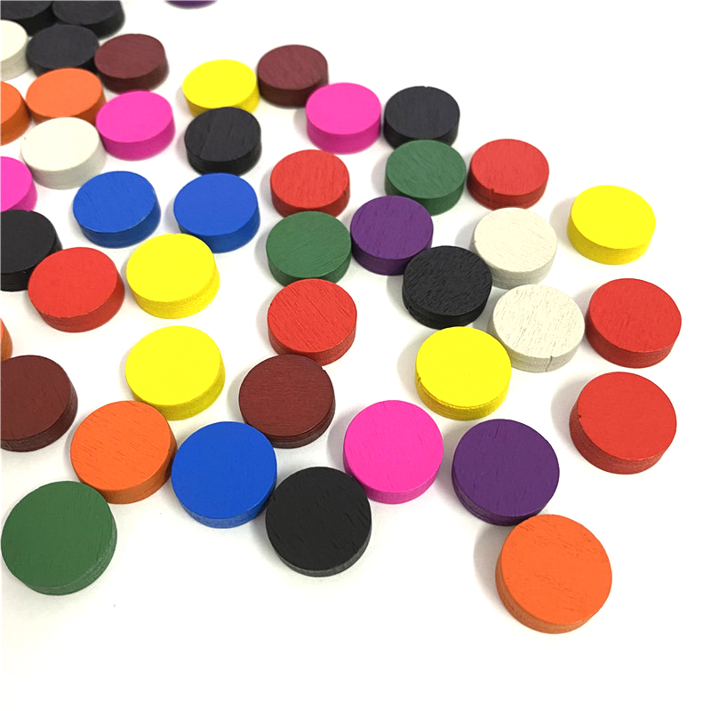 100 Pieces Diameter 15*5 MM Wo - огляд і ціна Board Game Catan