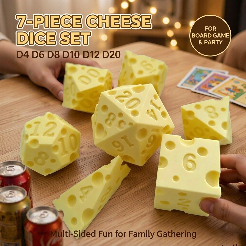 Creative Irregular Cheese Shap - огляд і ціна Board Game Live