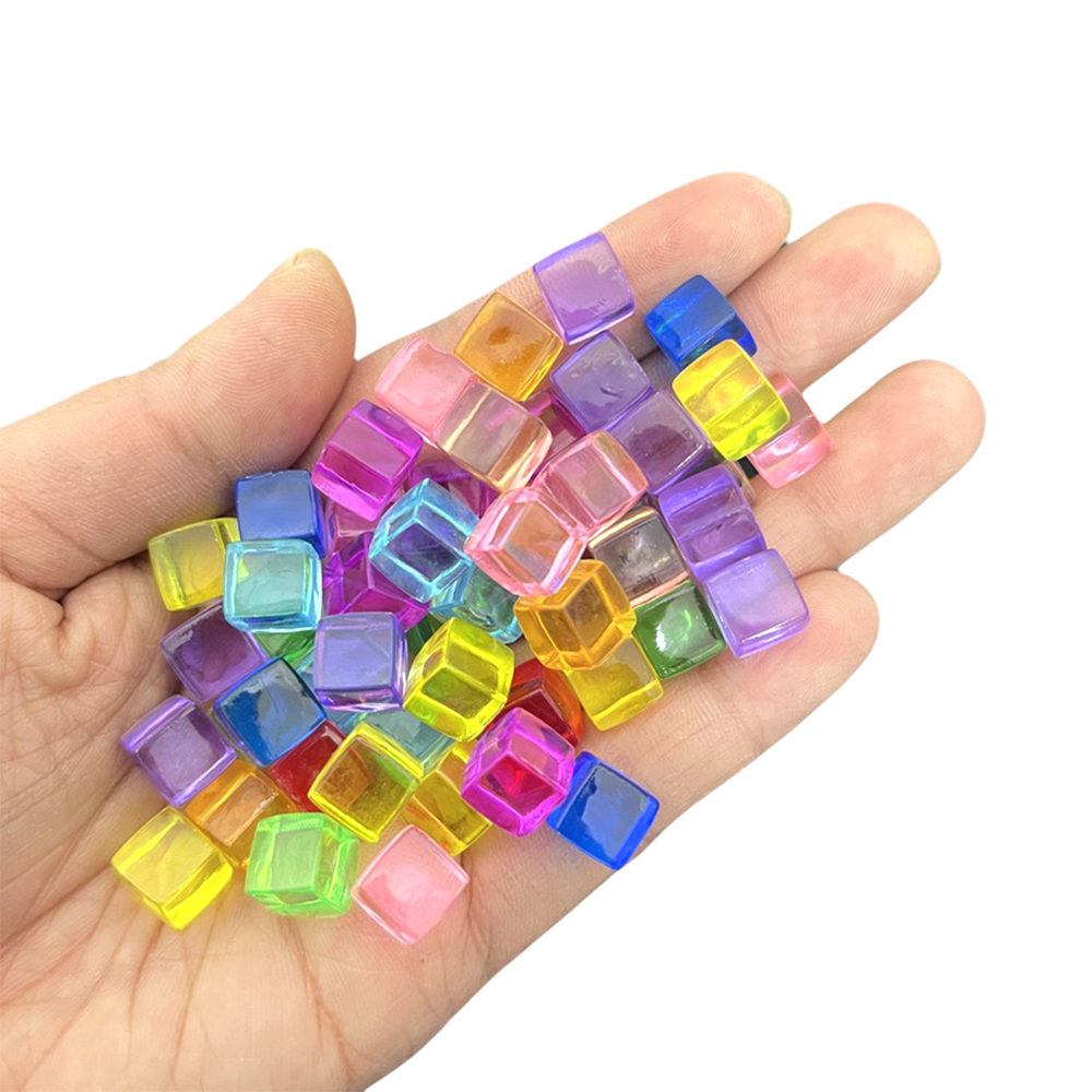 100Pcs/Set 8mm Transparent Squ - огляд і ціна Board Game Catan