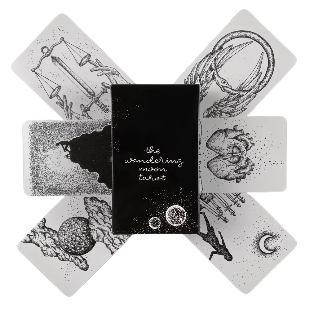 The Wandering Moon Tarot Decks - огляд і ціна Board Game Of Life