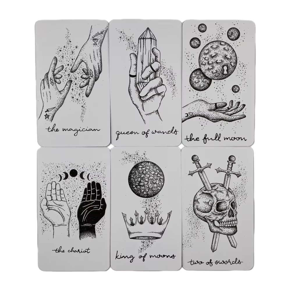The Wandering Moon Tarot Decks - огляд і ціна Board Game Of Life