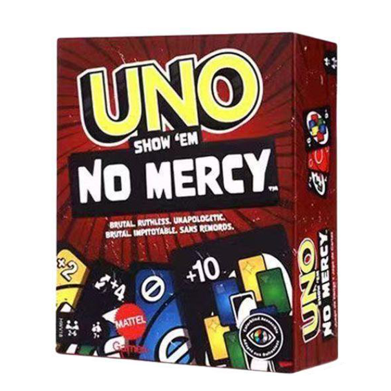 UNO Flip & No Mercy Card Game, - огляд і ціна Board Game Live