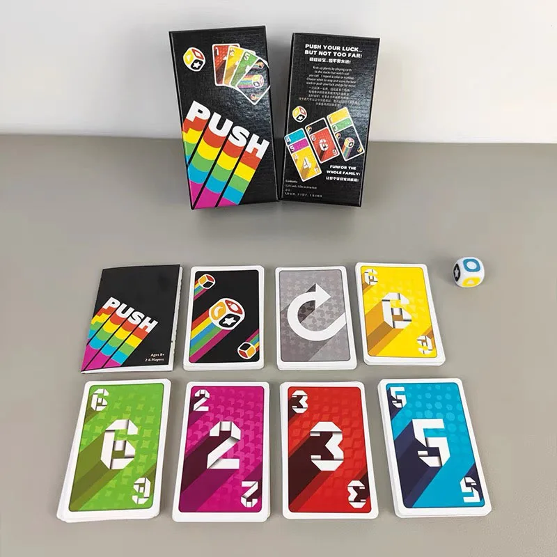 Push Card Game Adults and Teen - огляд і ціна Strategy Board Game