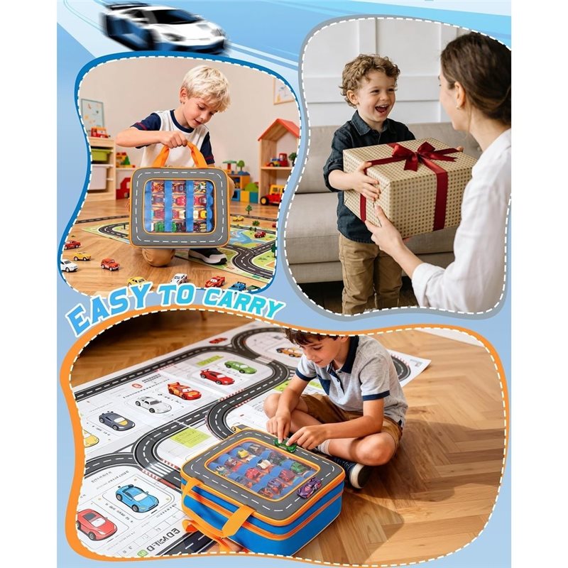 AINY- Truck Storage Case With  - огляд і ціна Hot Wheels Car Monster Trucks