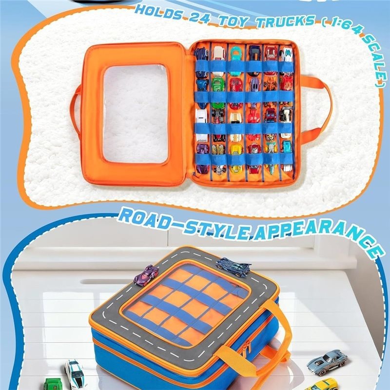 AINY- Truck Storage Case With  - огляд і ціна Hot Wheels Car Monster Trucks