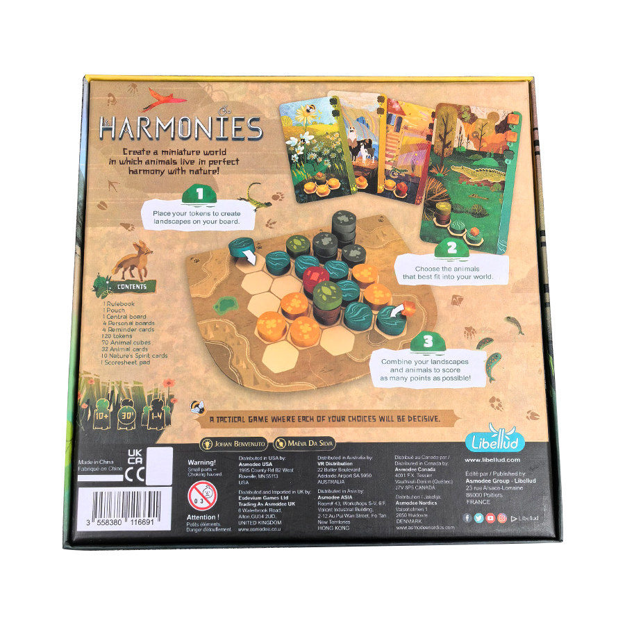 Harmonies - Board Games - Crea - огляд і ціна Board Game Catan