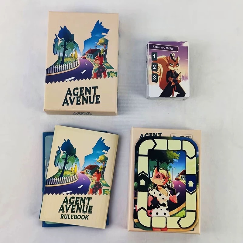 Agent Avenue Board Game Englis - огляд і ціна Board Game Live