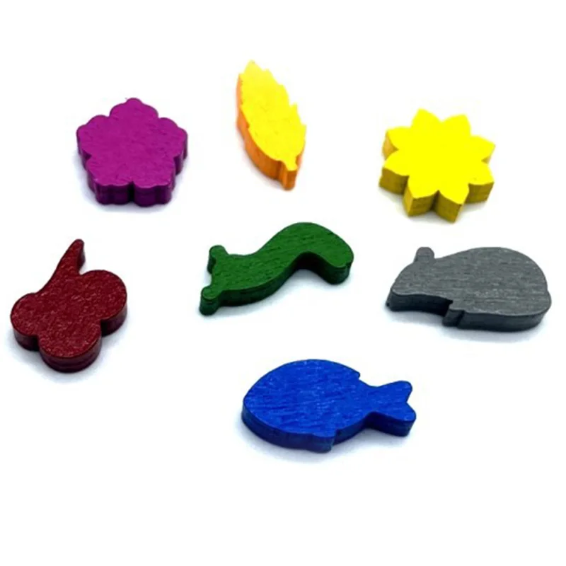 10pcs/set Mini Wooden Color Ma - огляд і ціна Board Game Catan